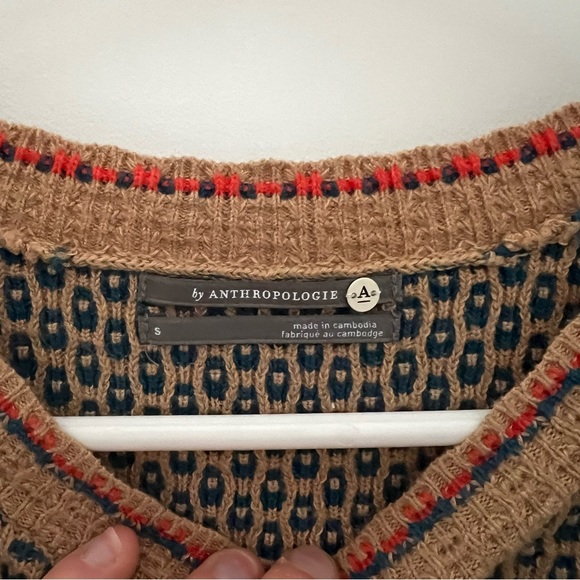 Anthropologie Knit Sweater Shirt - Picture 2 of 4